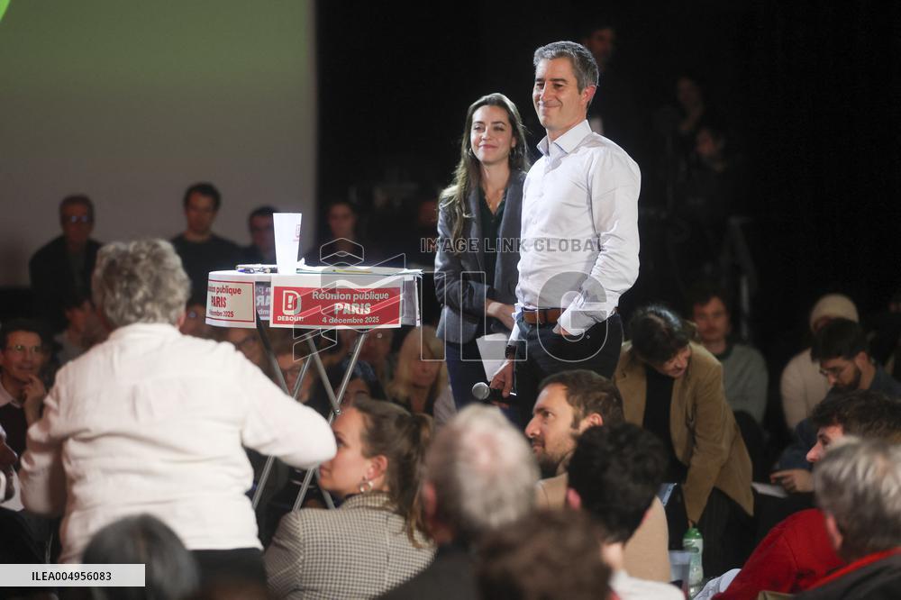 Francois Ruffin Meeting - Paris