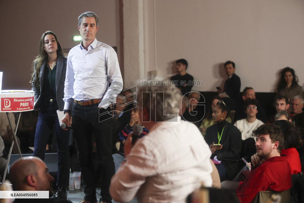 Francois Ruffin Meeting - Paris