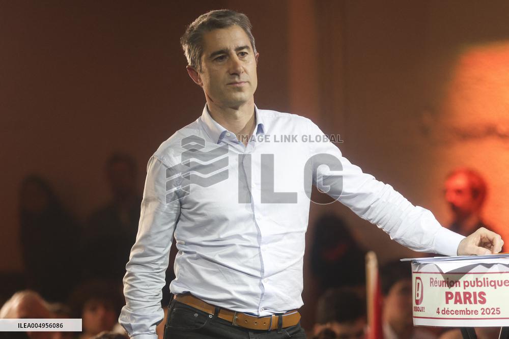 Francois Ruffin Meeting - Paris