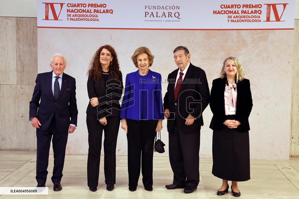 Queen Sofia At IV Palarq Prize - Madrid