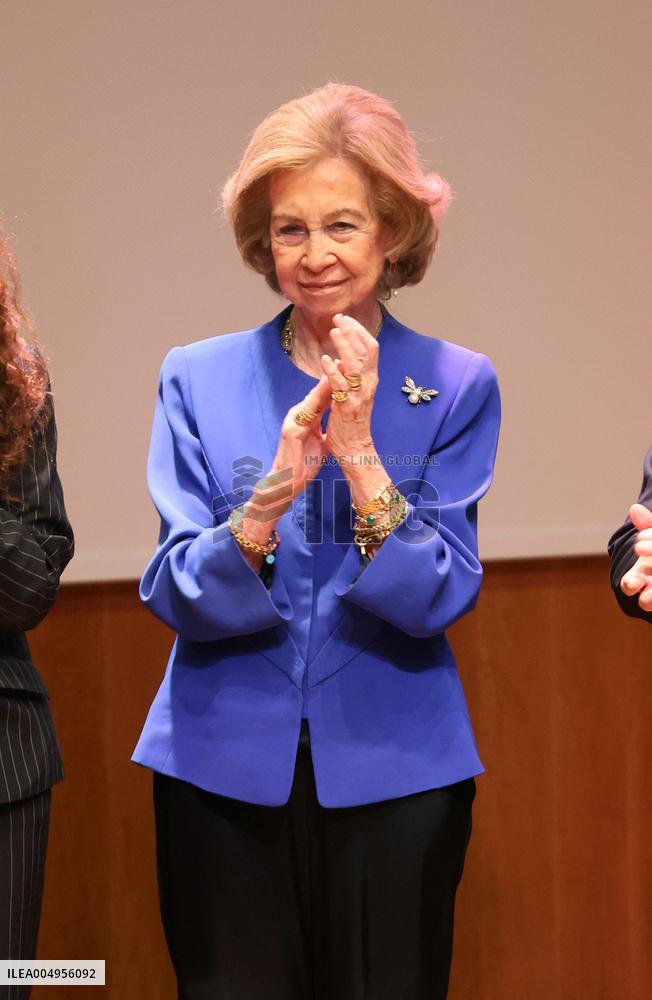 Queen Sofia At IV Palarq Prize - Madrid