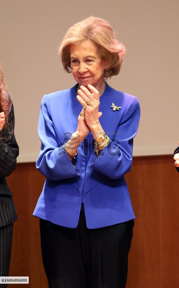 Queen Sofia At IV Palarq Prize - Madrid