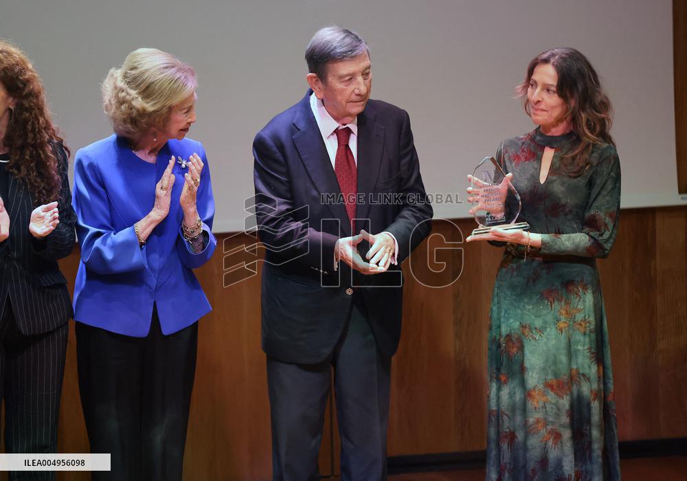 Queen Sofia At IV Palarq Prize - Madrid