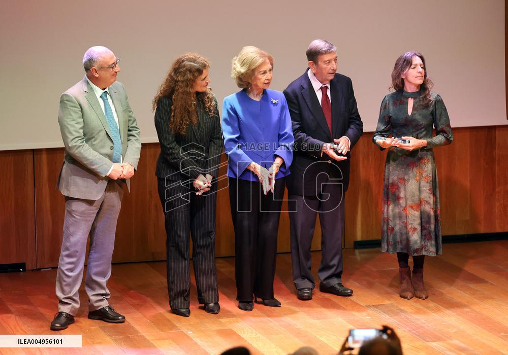 Queen Sofia At IV Palarq Prize - Madrid