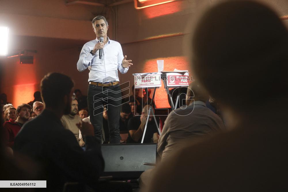 Francois Ruffin Meeting - Paris