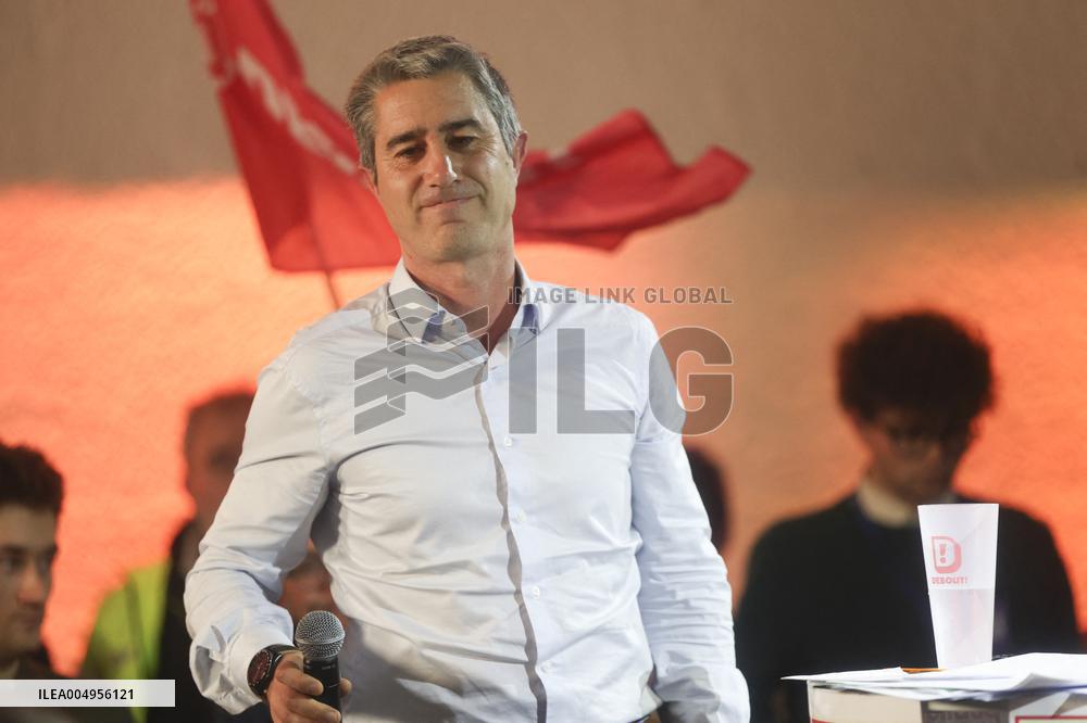 Francois Ruffin Meeting - Paris