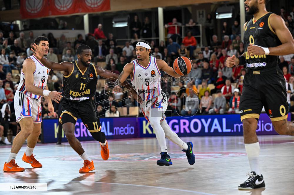 Euroleague Monaco vs Paris - Monaco