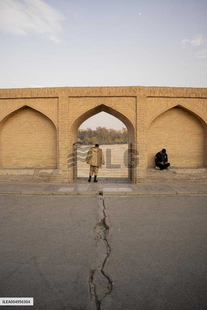 Zayanderud Riverbed Dries Up - Iran