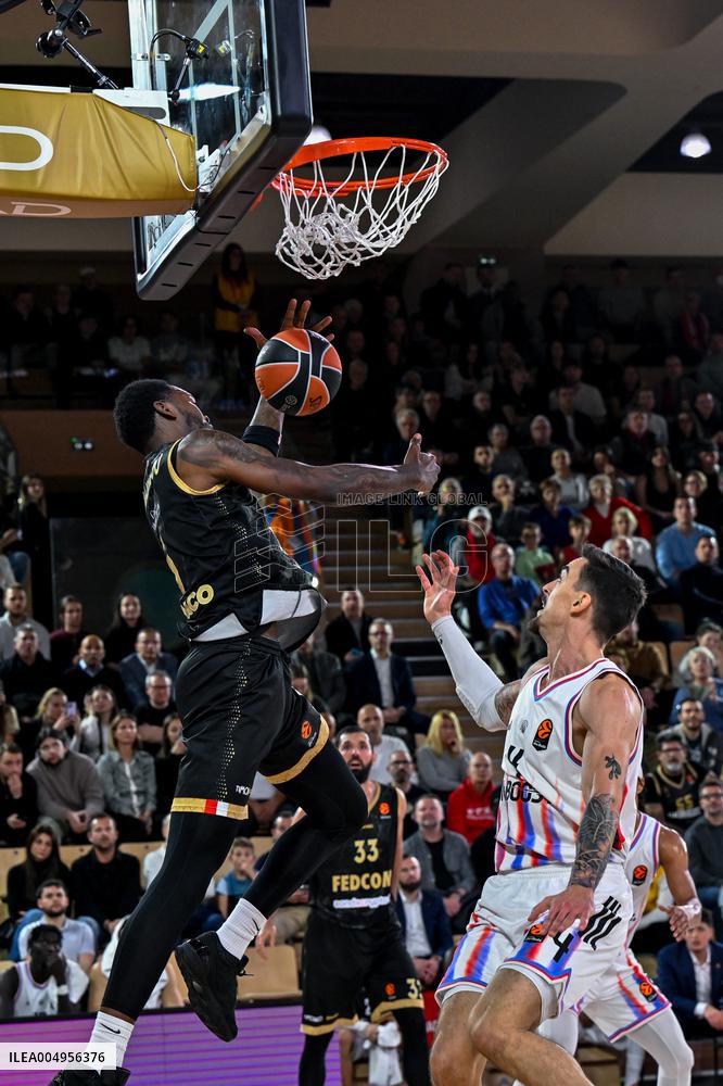 Euroleague Monaco vs Paris - Monaco