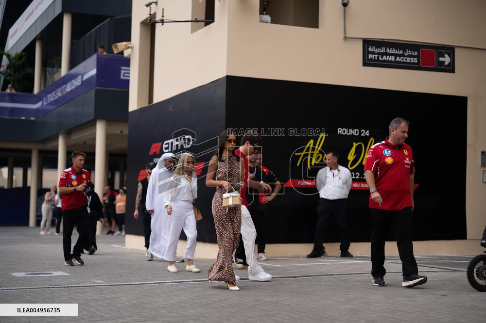 F1 Abu Dhabi Grand Prix - Paddock