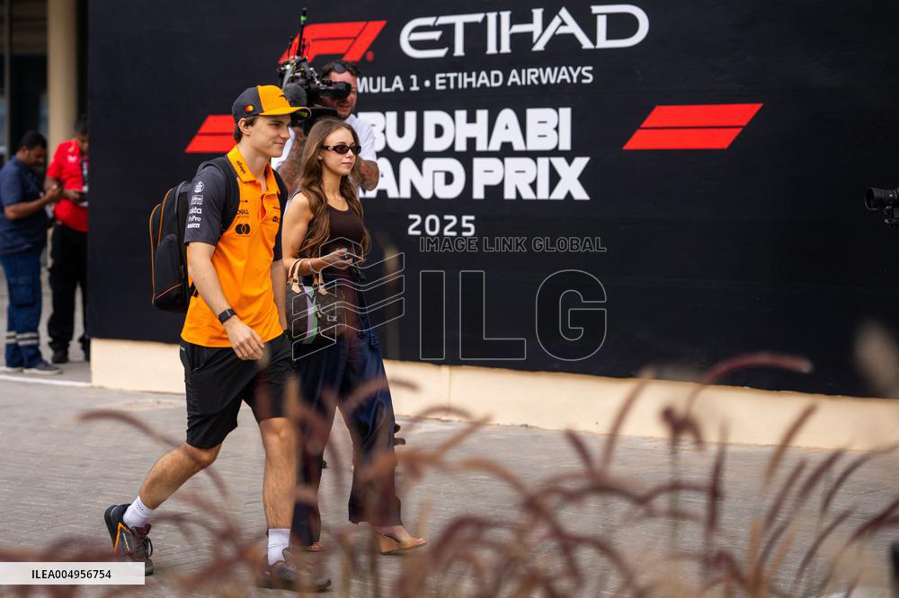F1 Abu Dhabi Grand Prix - Paddock