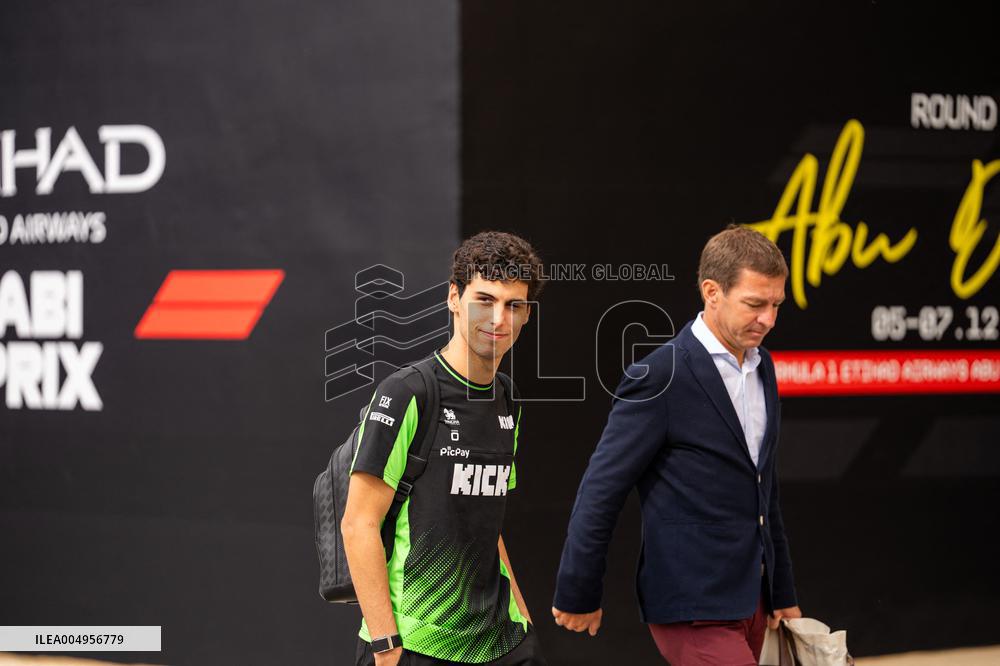 F1 Abu Dhabi Grand Prix - Paddock