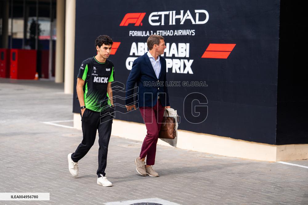 F1 Abu Dhabi Grand Prix - Paddock