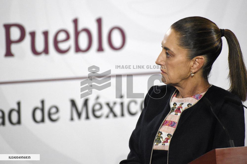 President Claudia Sheinbaum News Conference - Mexico
