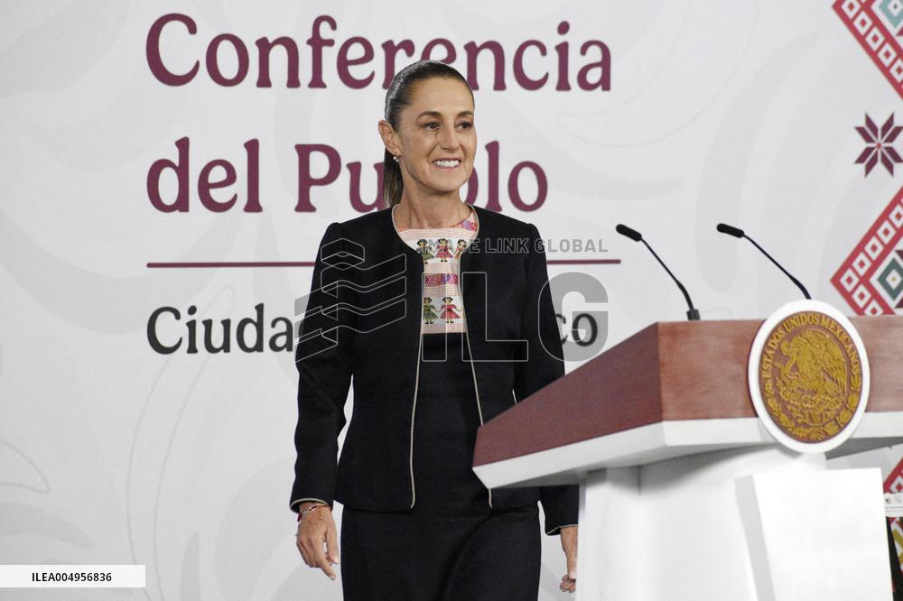 President Claudia Sheinbaum News Conference - Mexico