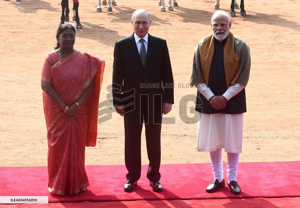 Russia's President Putin On State Visit To India