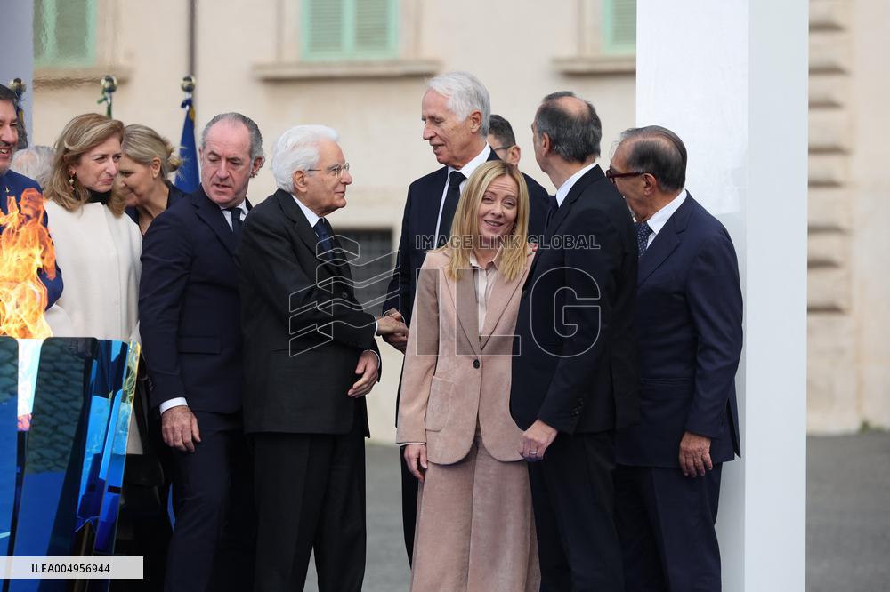 Milan Cortina 2026 Olympic Torch Relay Inauguration Ceremony - Rome