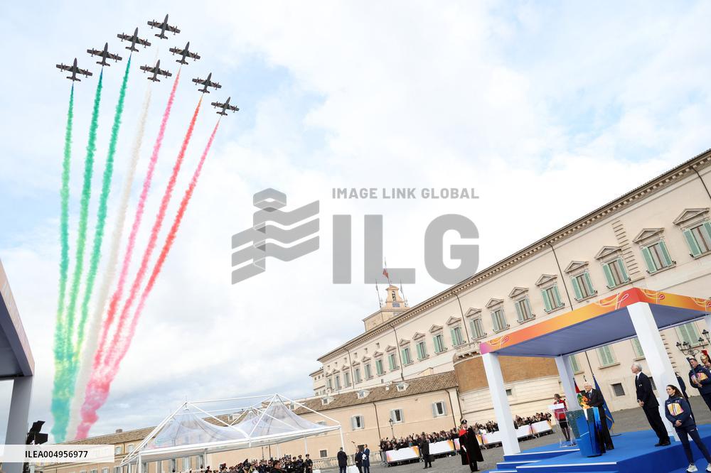 Milan Cortina 2026 Olympic Torch Relay Inauguration Ceremony - Rome