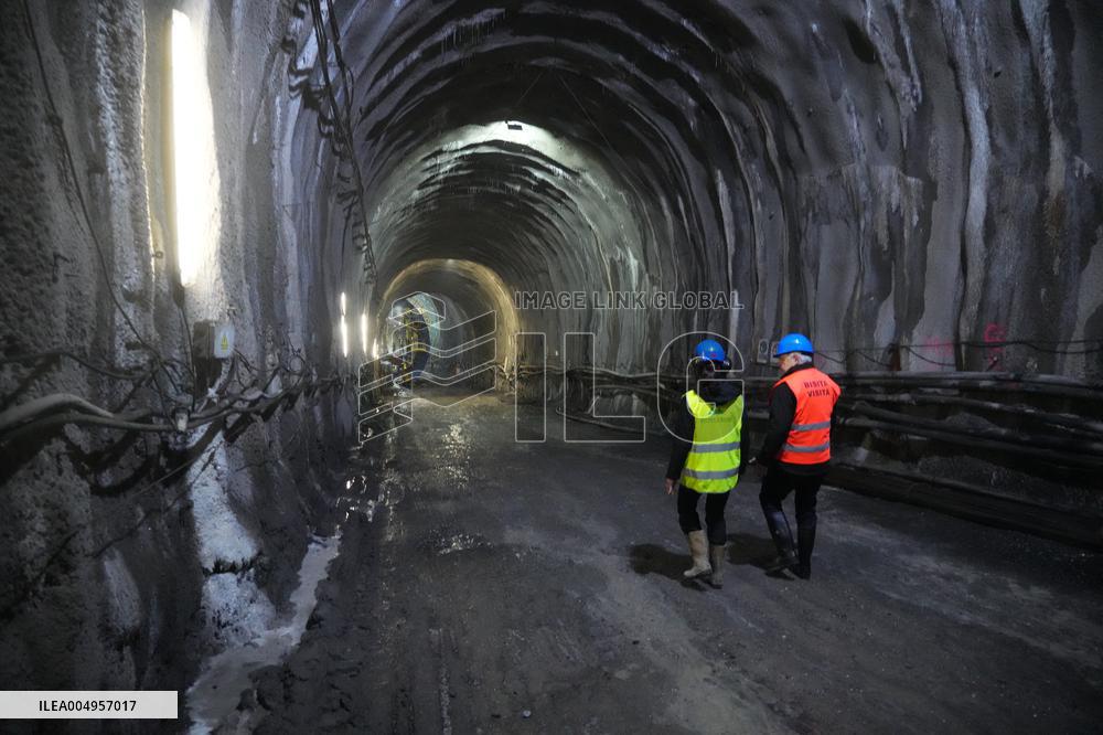Visit to the works of the Galindo Storm Tank - Barakaldo
