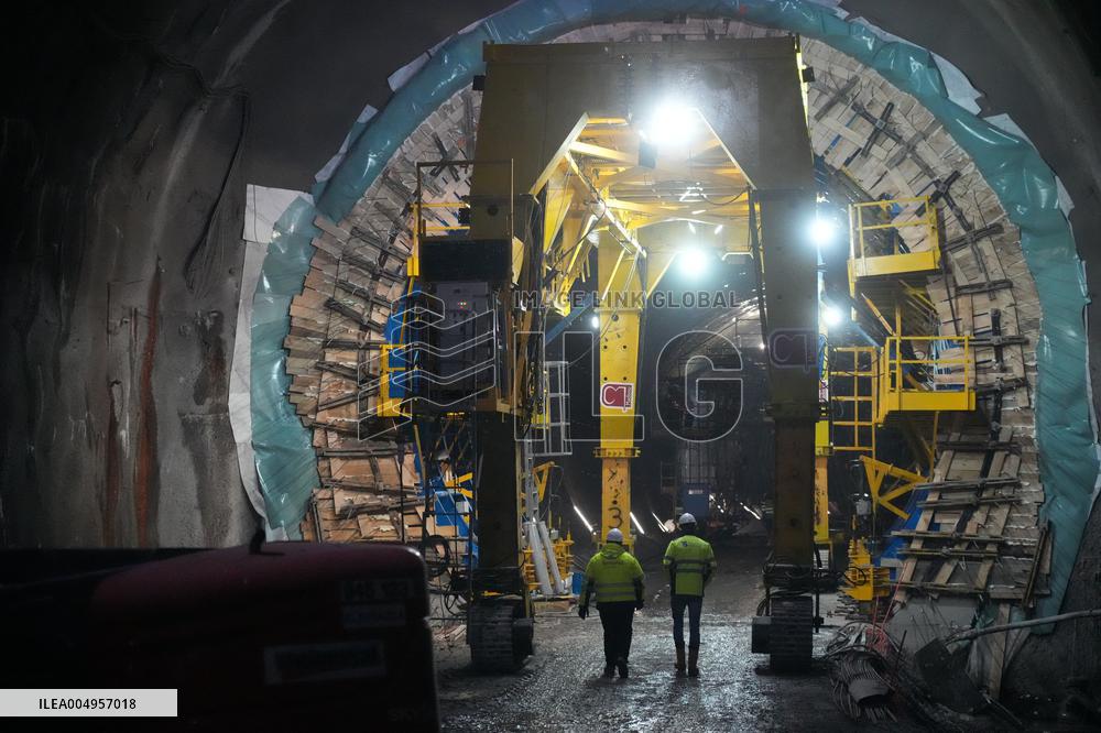 Visit to the works of the Galindo Storm Tank - Barakaldo