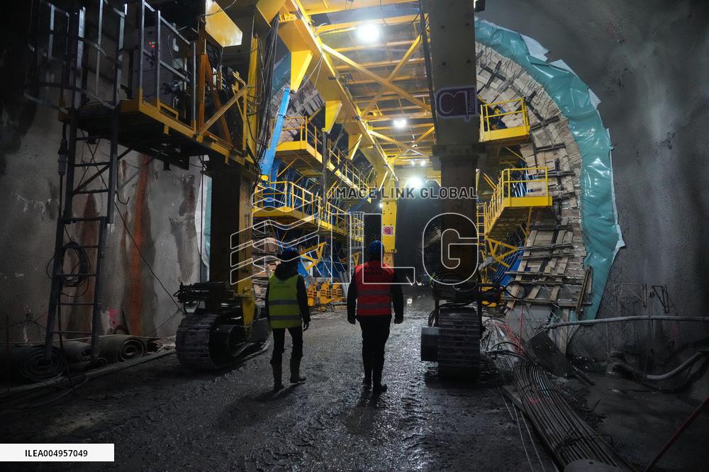 Visit to the works of the Galindo Storm Tank - Barakaldo