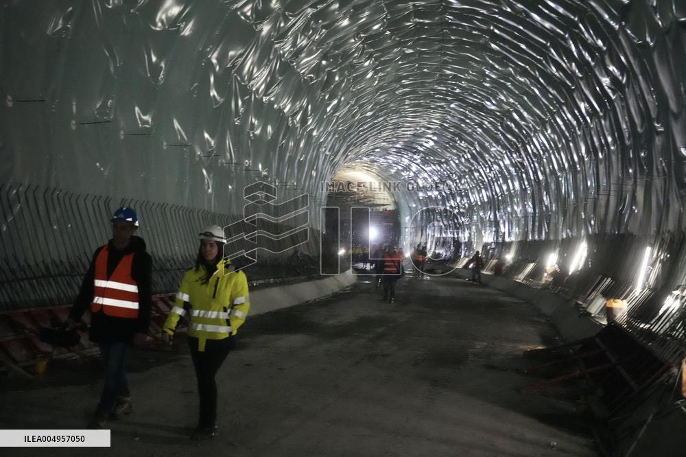 Visit to the works of the Galindo Storm Tank - Barakaldo