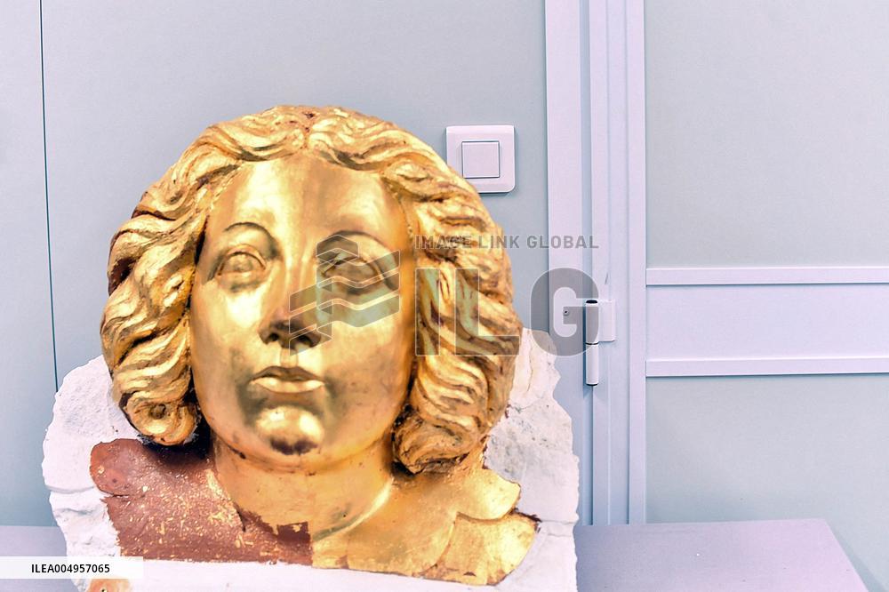 Serge Papin Visits Notre-Dame de Paris Cathedral - Paris