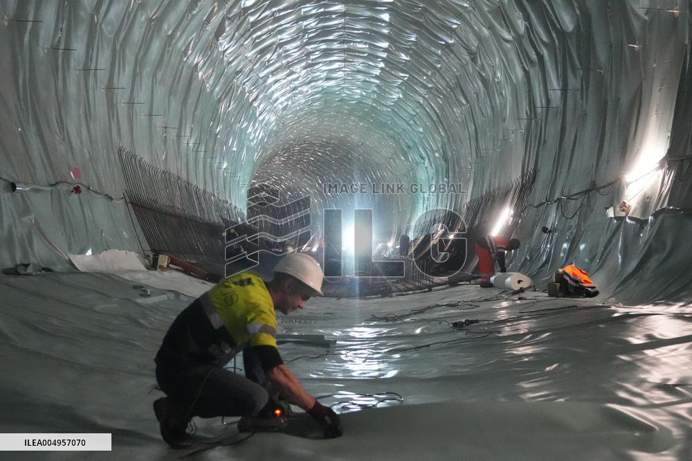 Visit to the works of the Galindo Storm Tank - Barakaldo