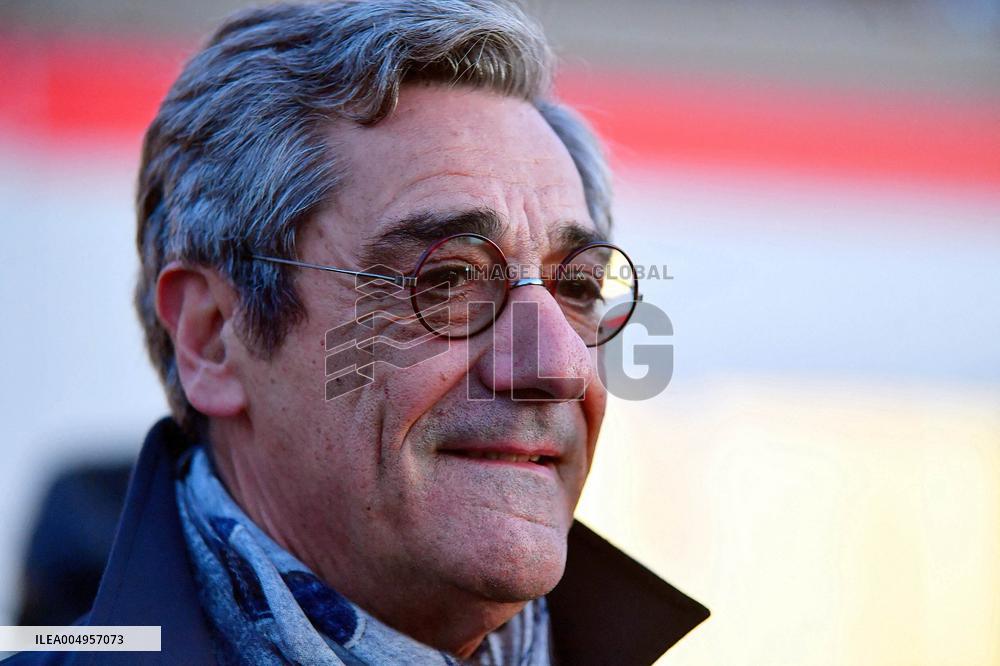 Serge Papin Visits Notre-Dame de Paris Cathedral - Paris