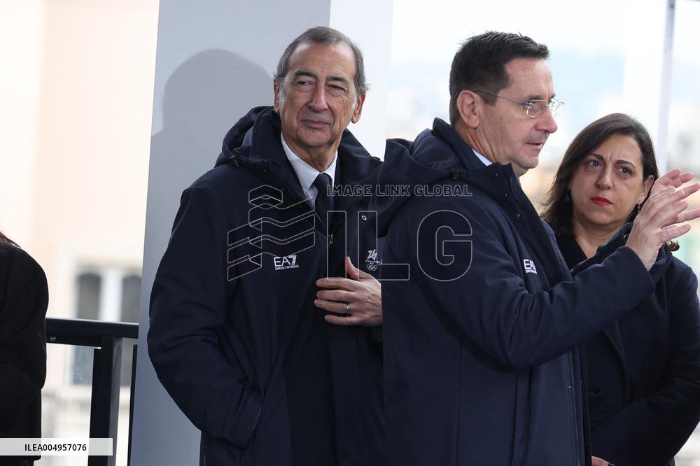 GIOCHI OLIMPICI - Olimpiadi Invernali Milano-Cortina 2026 - Olympic Torch Relay Inauguration Ceremony