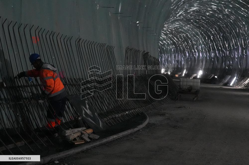 Visit to the works of the Galindo Storm Tank - Barakaldo