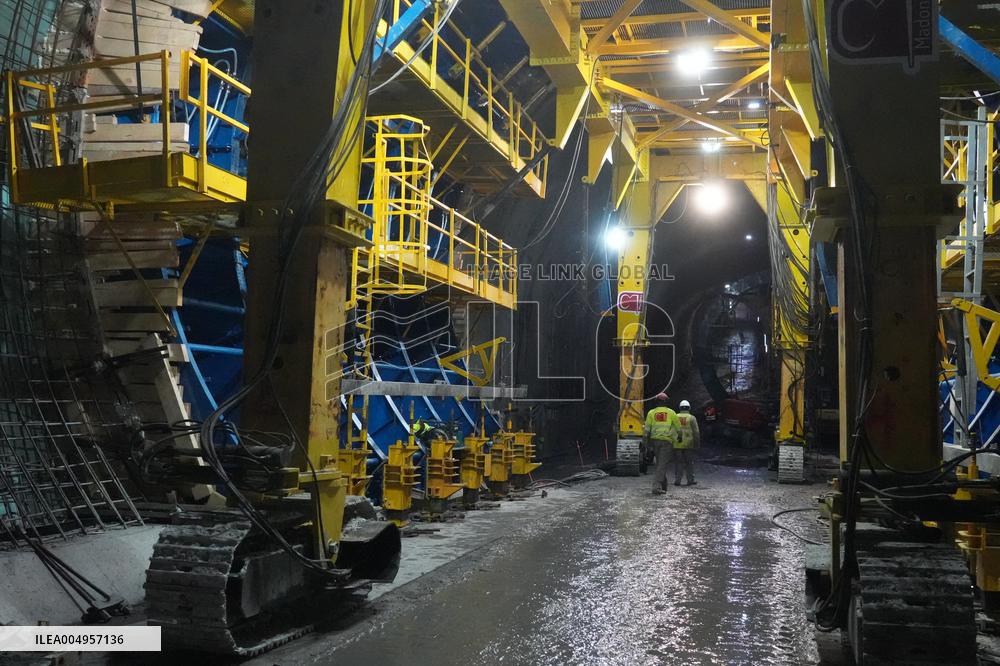 Visit to the works of the Galindo Storm Tank - Barakaldo