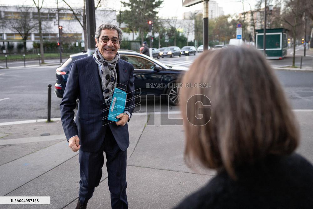 Serge Papin visit the Ateliers Duchemin - Paris