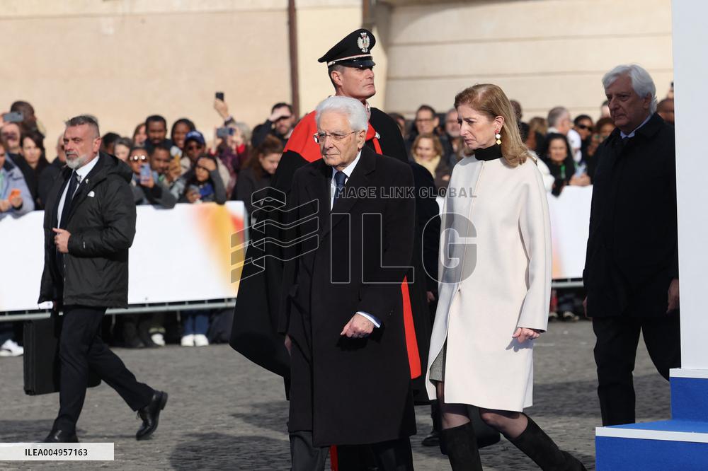 GIOCHI OLIMPICI - Olimpiadi Invernali Milano-Cortina 2026 - Olympic Torch Relay Inauguration Ceremony