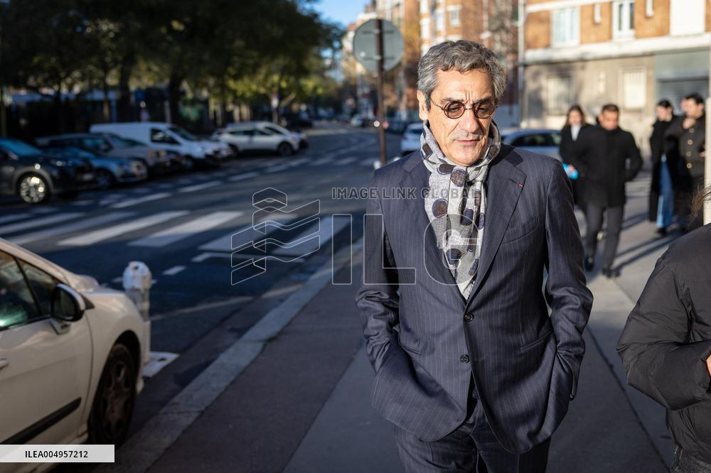 Serge Papin visit the Ateliers Duchemin - Paris