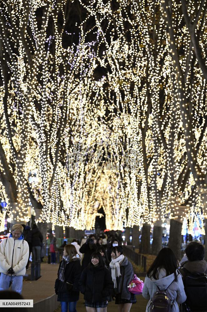 Illumination event in Sendai