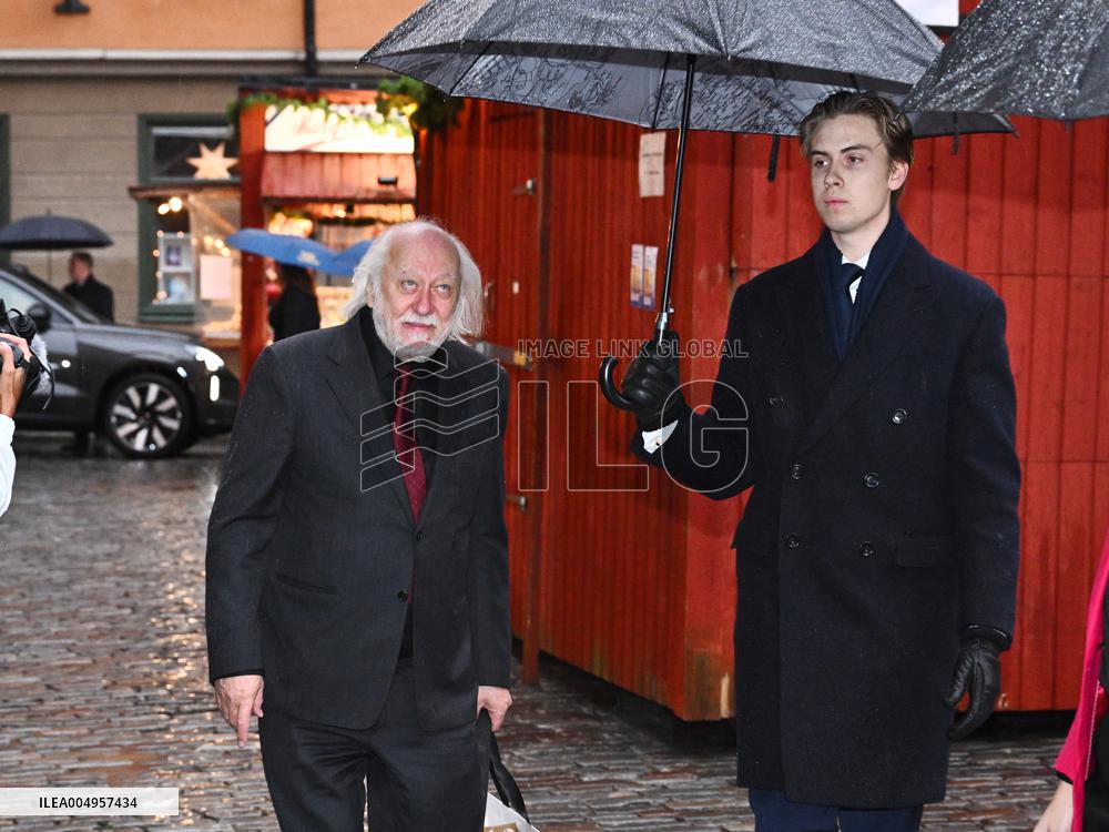 NOBEL CHAIRS ARE SIGNED BY THE PRIZE WINNERS