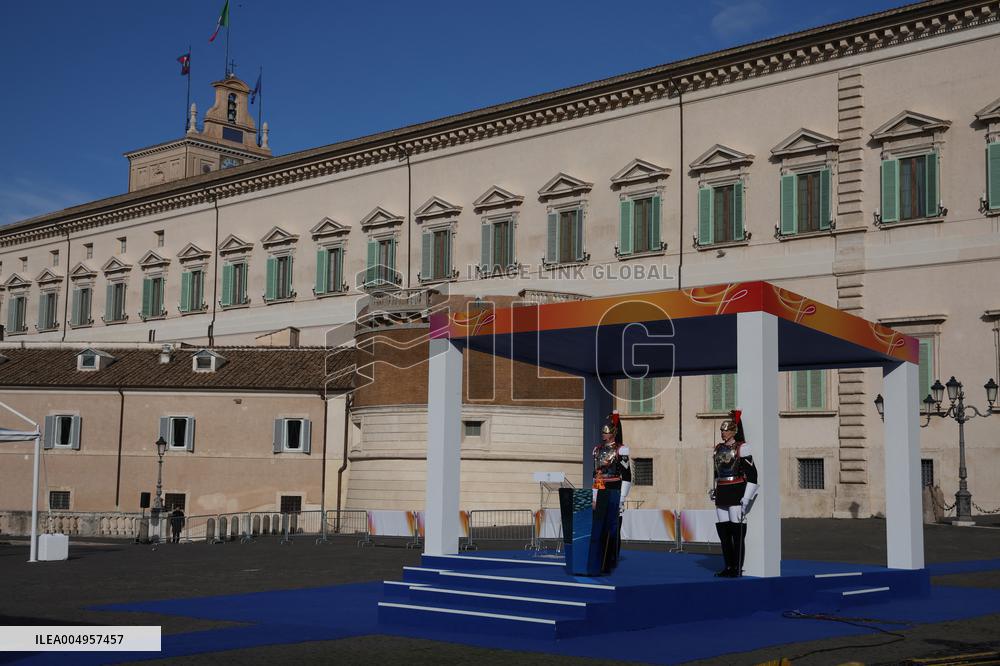 GIOCHI OLIMPICI - Olimpiadi Invernali Milano-Cortina 2026 - Olympic Torch Relay Inauguration Ceremony