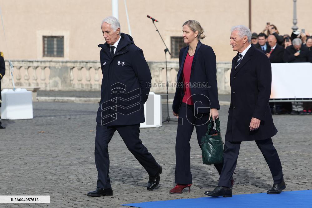 Milan Cortina 2026 Olympic Torch Relay Inauguration Ceremony - Rome