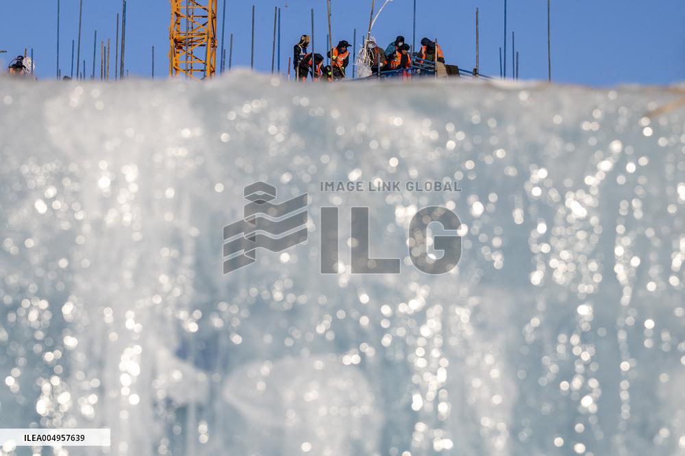 Construction Site of Ice and Snow World - China
