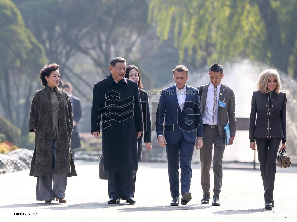 Macron Meets Xi Jinping - China