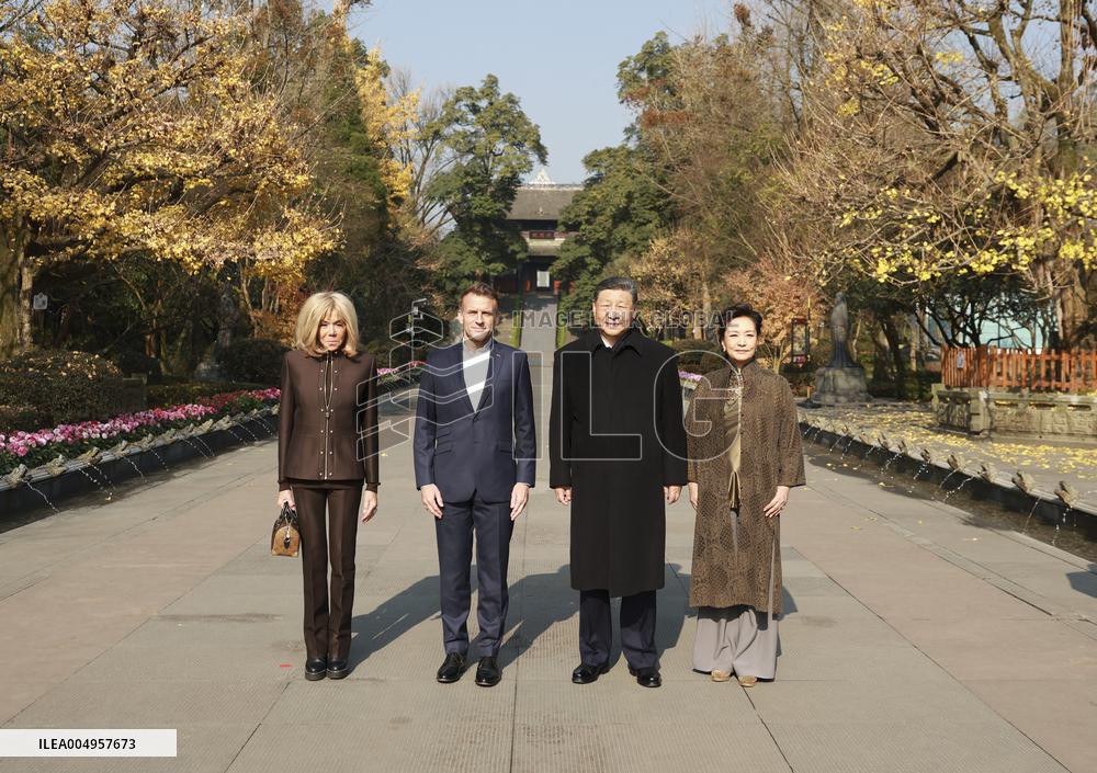 Macron Meets Xi Jinping - China