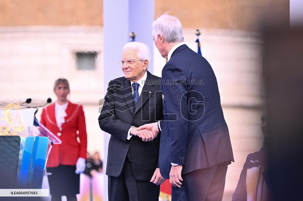 GIOCHI OLIMPICI - Olimpiadi Invernali Milano-Cortina 2026 - Olympic Torch Relay Inauguration Ceremony
