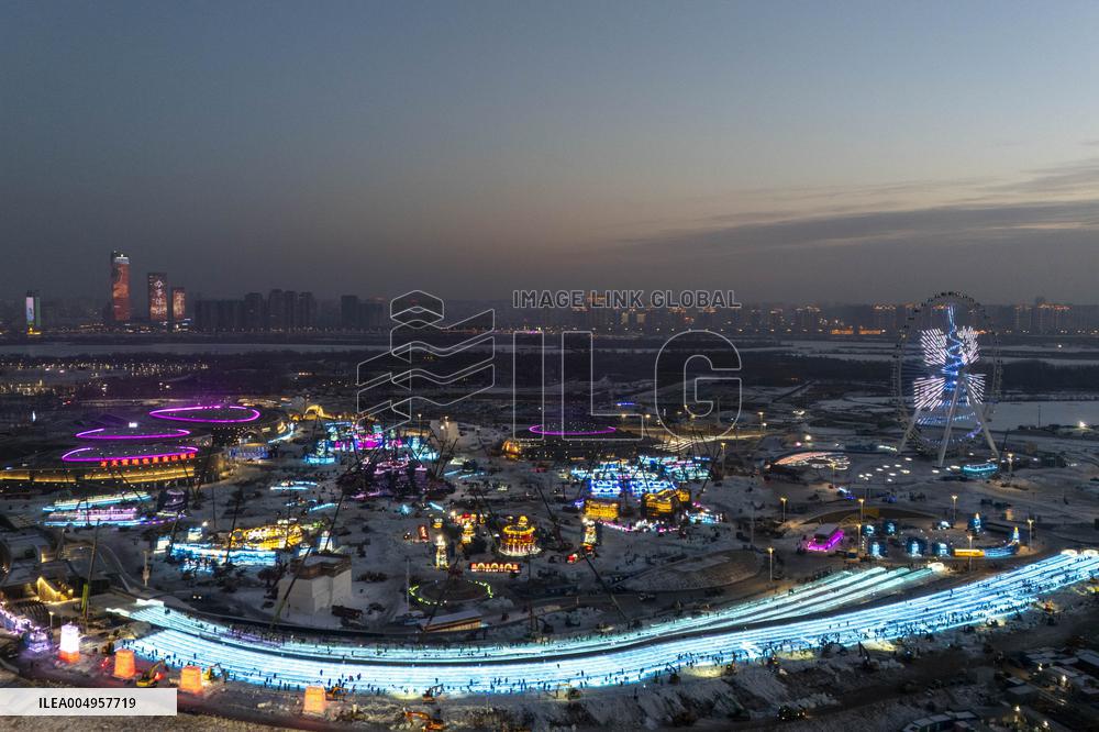 Construction Site of Ice and Snow World - China