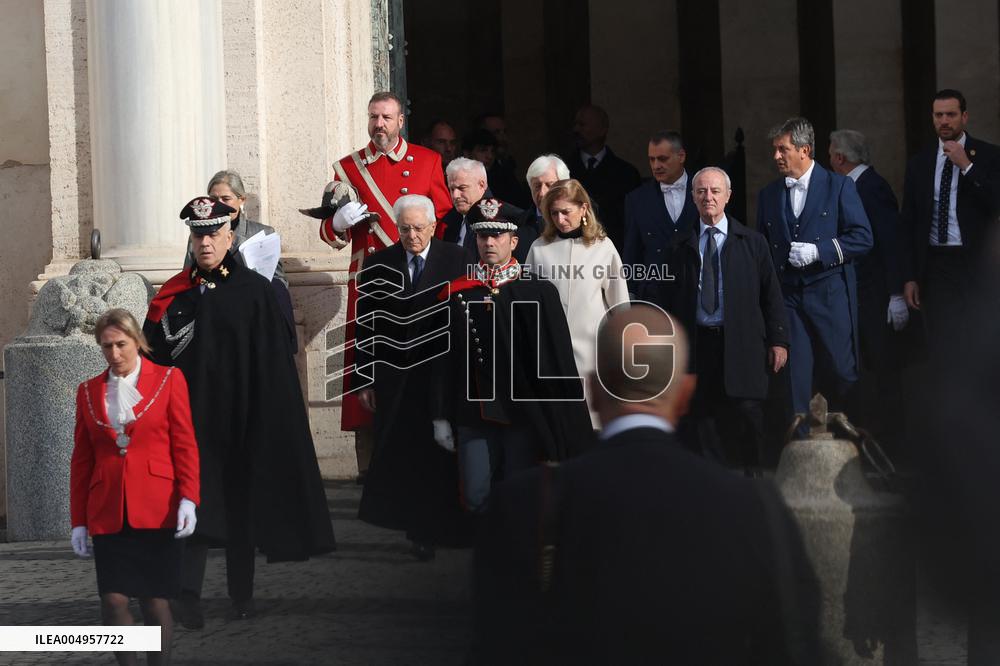 Milan Cortina 2026 Olympic Torch Relay Inauguration Ceremony - Rome