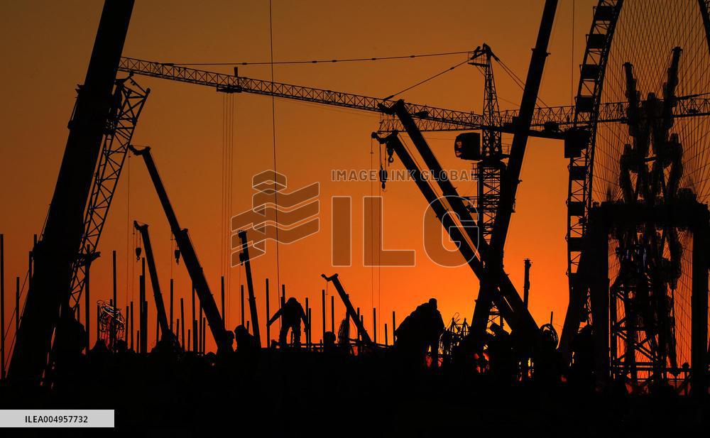 Construction Site of Ice and Snow World - China