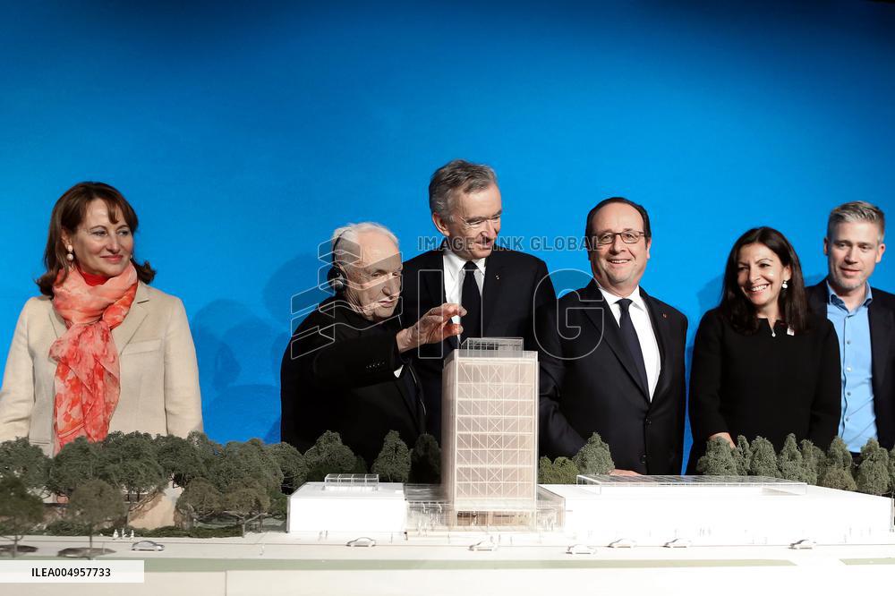 Presentation of Project La Maison LVMH / Arts - Talents- Patrimoine' - Paris