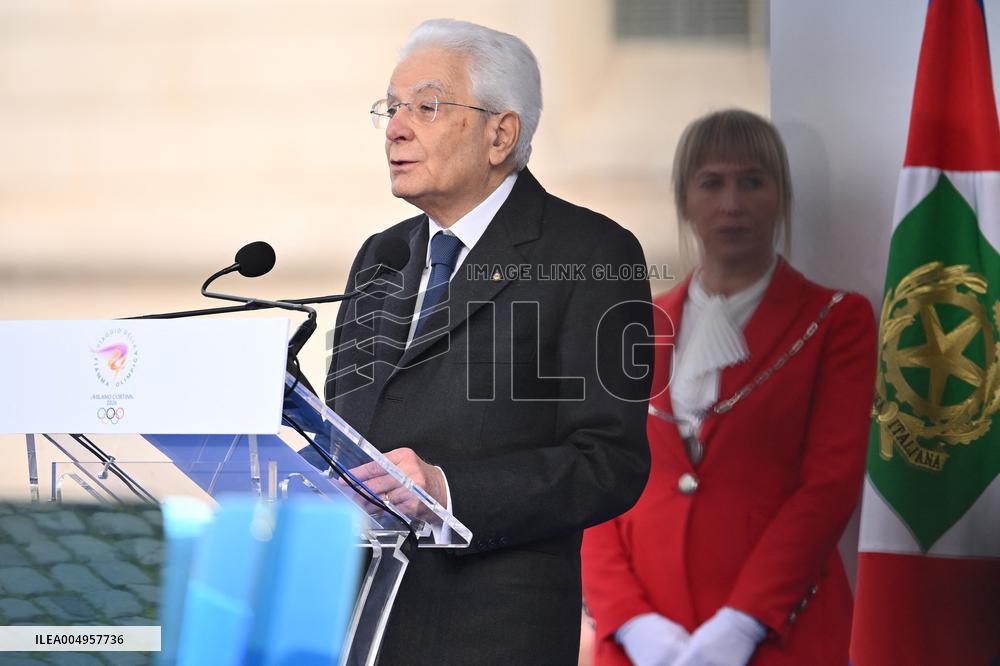 GIOCHI OLIMPICI - Olimpiadi Invernali Milano-Cortina 2026 - Olympic Torch Relay Inauguration Ceremony