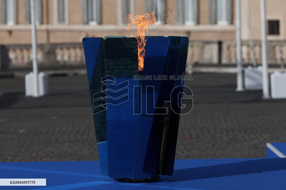 GIOCHI OLIMPICI - Olimpiadi Invernali Milano-Cortina 2026 - Olympic Torch Relay Inauguration Ceremony