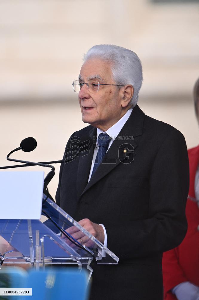 GIOCHI OLIMPICI - Olimpiadi Invernali Milano-Cortina 2026 - Olympic Torch Relay Inauguration Ceremony